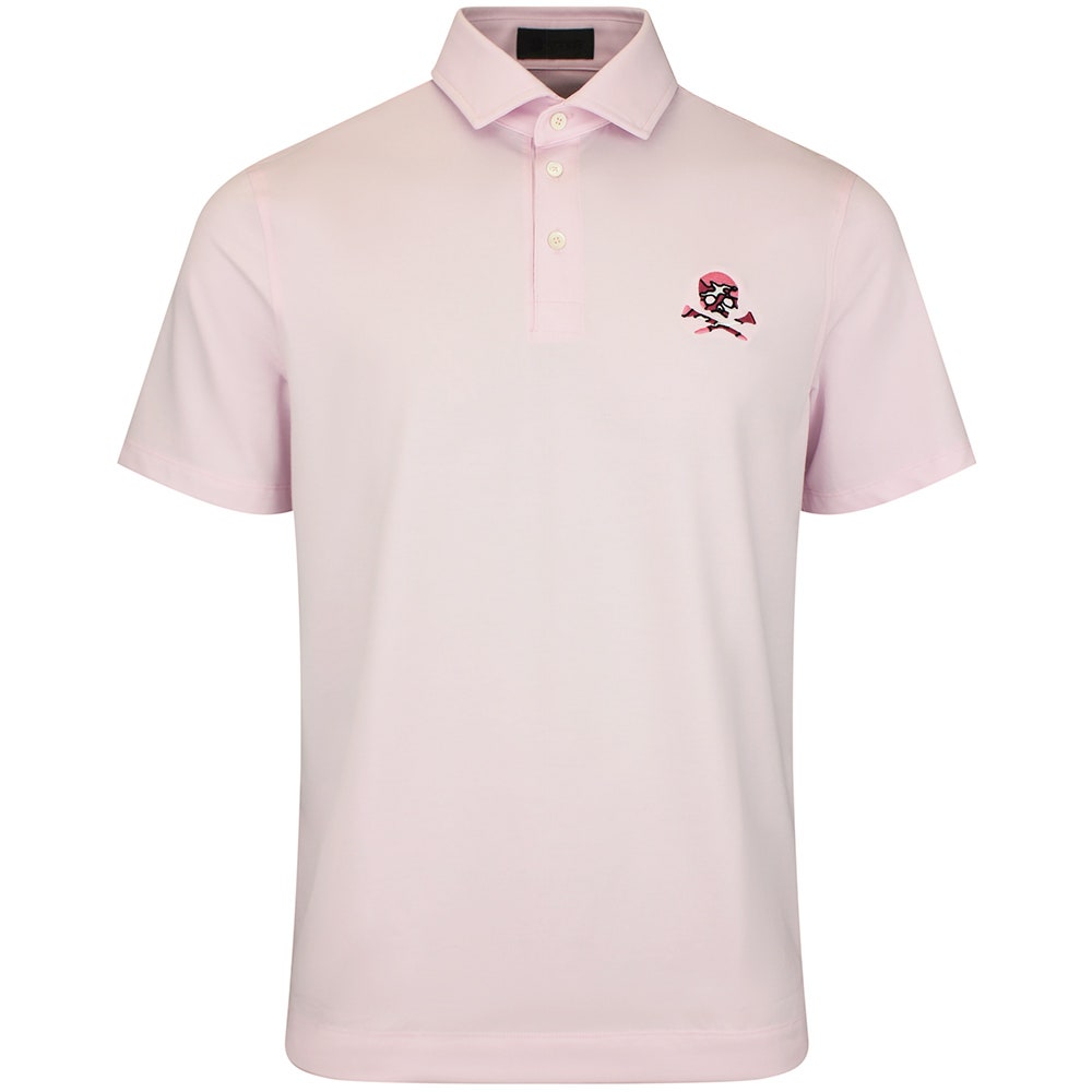 G/FORE Golf Shirt - Camo Skull & Tees All Play Polo - Blush SS26