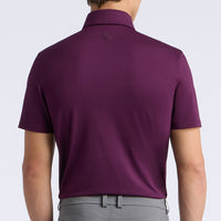 G/FORE Golf Shirt - Camo Skull & Tees All Play Polo - Dark Plum AW26