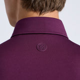 G/FORE Golf Shirt - Camo Skull & Tees All Play Polo - Dark Plum AW26