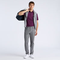 G/FORE Golf Shirt - Camo Skull & Tees All Play Polo - Dark Plum AW26