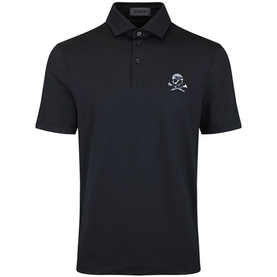 G/FORE Golf Shirt - Camo Skull & Tees All Play Polo - Onyx SS26