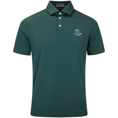 G/FORE Golf Shirt - Camo Skull & Tees All Play Polo - Pine AW26