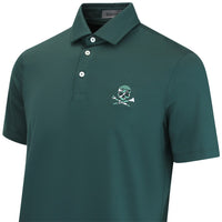 G/FORE Golf Shirt - Camo Skull & Tees All Play Polo - Pine AW26