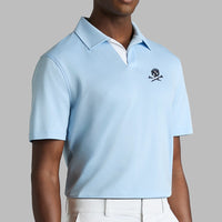 G/FORE Golf Shirt - Camo Skull & Tees Johnny Collar - Baja AW26