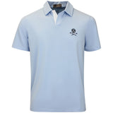 G/FORE Golf Shirt - Camo Skull & Tees Johnny Collar - Baja AW26