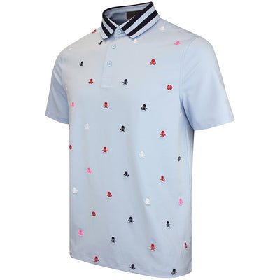 G/FORE Golf Shirt - Embroidered Tech Jersey - Baja AW26