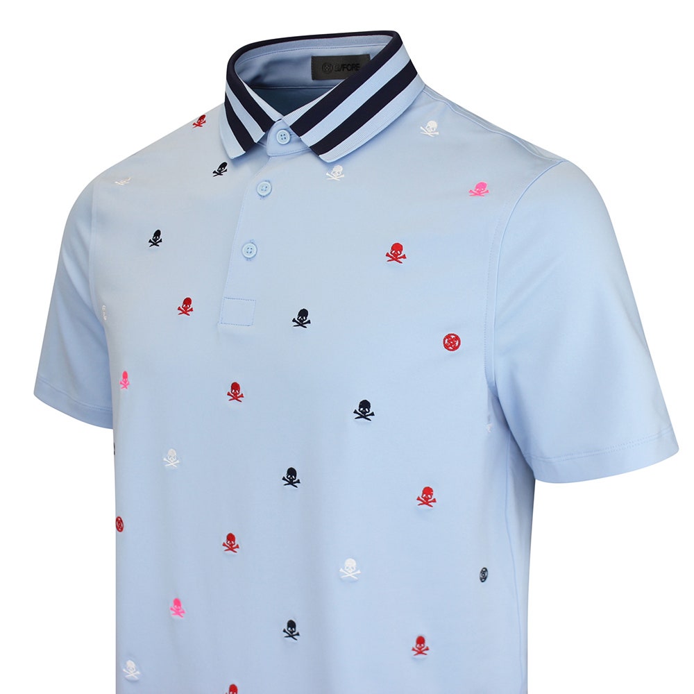 G/FORE Golf Shirt - Embroidered Tech Jersey - Baja AW26