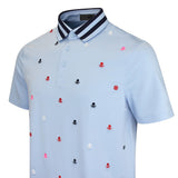 G/FORE Golf Shirt - Embroidered Tech Jersey - Baja AW26