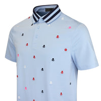G/FORE Golf Shirt - Embroidered Tech Jersey - Baja AW26