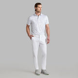 G/FORE Golf Shirt - Icon Camo Tech Jersey Polo - Snow SS26