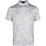 G/FORE Golf Shirt - Icon Camo Tech Jersey Polo - Snow SS26