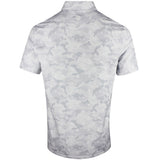G/FORE Golf Shirt - Icon Camo Tech Jersey Polo - Snow SS26