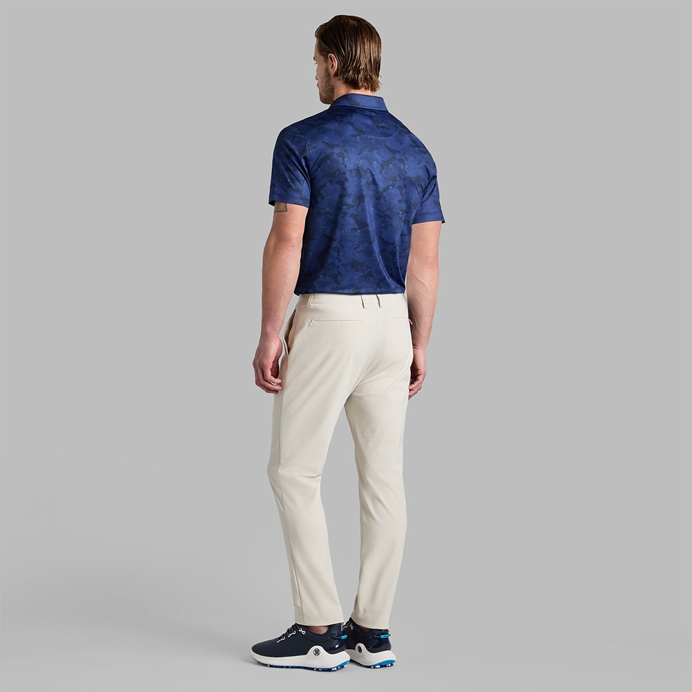 G/FORE Golf Shirt - Icon Camo Tech Jersey Polo - Twilight SS26
