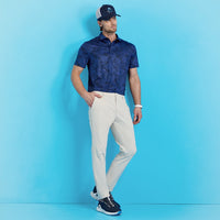 G/FORE Golf Shirt - Icon Camo Tech Jersey Polo - Twilight SS26