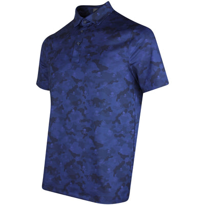 G/FORE Golf Shirt - Icon Camo Tech Jersey Polo - Twilight SS26