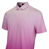 G/FORE Golf Shirt - Printed Ombre Tech Jersey - Blush AW26