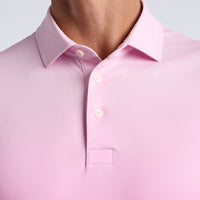 G/FORE Golf Shirt - Printed Ombre Tech Jersey - Blush AW26