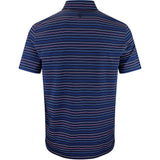 G/FORE Golf Shirt - Stripe YD Tech Jersey Polo - Twilight SS26