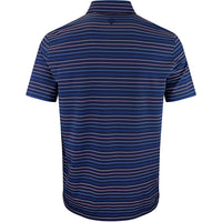G/FORE Golf Shirt - Stripe YD Tech Jersey Polo - Twilight SS26