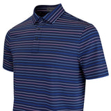 G/FORE Golf Shirt - Stripe YD Tech Jersey Polo - Twilight SS26