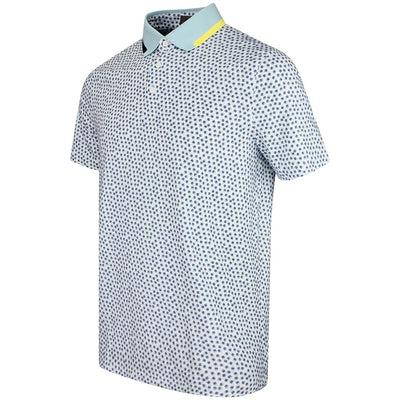 G/FORE Golf Shirt - Three G's Tech Jersey Polo - Snow SS26