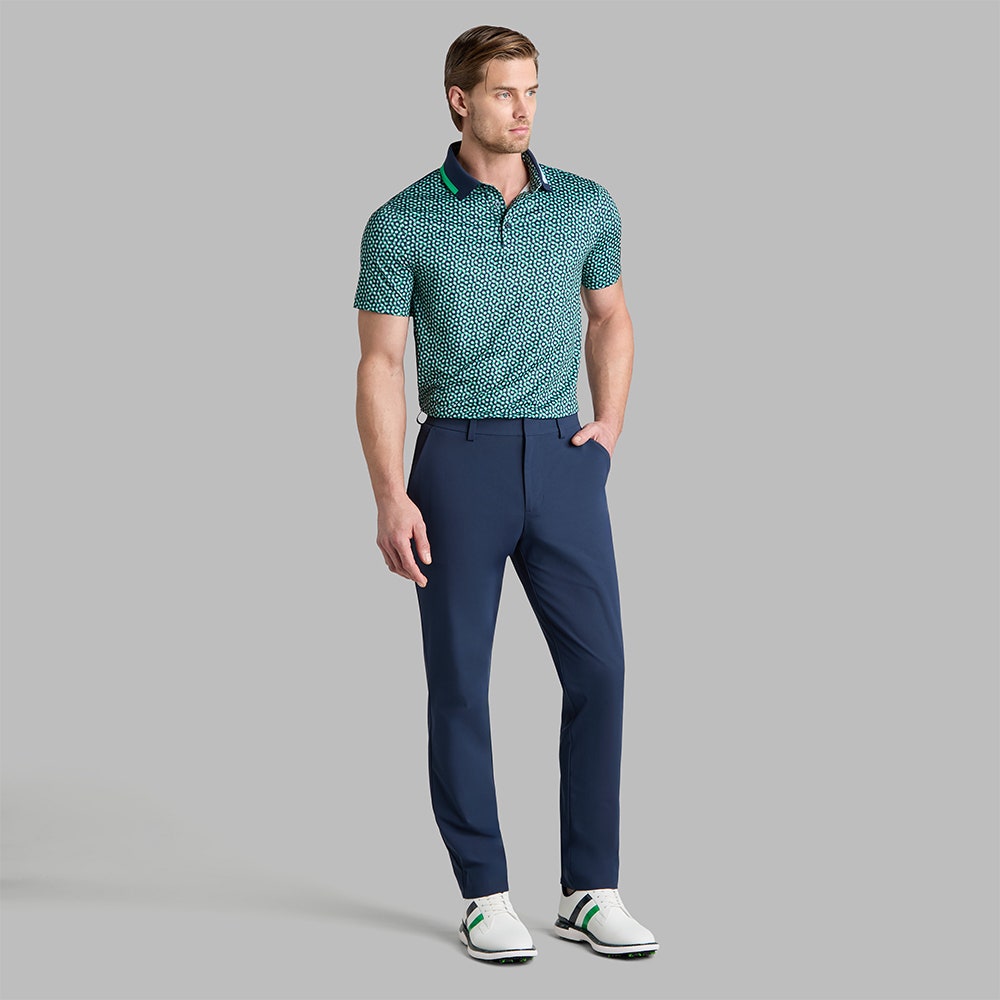 G/FORE Golf Shirt - Three G's Tech Jersey Polo - Twilight SS26