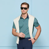 G/FORE Golf Shirt - Three G's Tech Jersey Polo - Twilight SS26