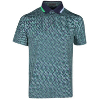 G/FORE Golf Shirt - Three G's Tech Jersey Polo - Twilight SS26