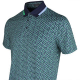 G/FORE Golf Shirt - Three G's Tech Jersey Polo - Twilight SS26