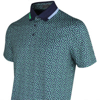 G/FORE Golf Shirt - Three G's Tech Jersey Polo - Twilight SS26