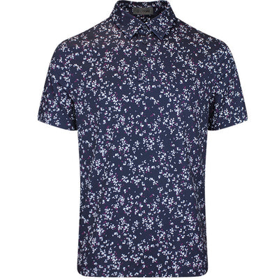 G/FORE Golf Shirt - Wildflower Tech Jersey - Twilight AW26
