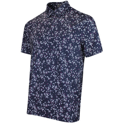 G/FORE Golf Shirt - Wildflower Tech Jersey - Twilight AW26