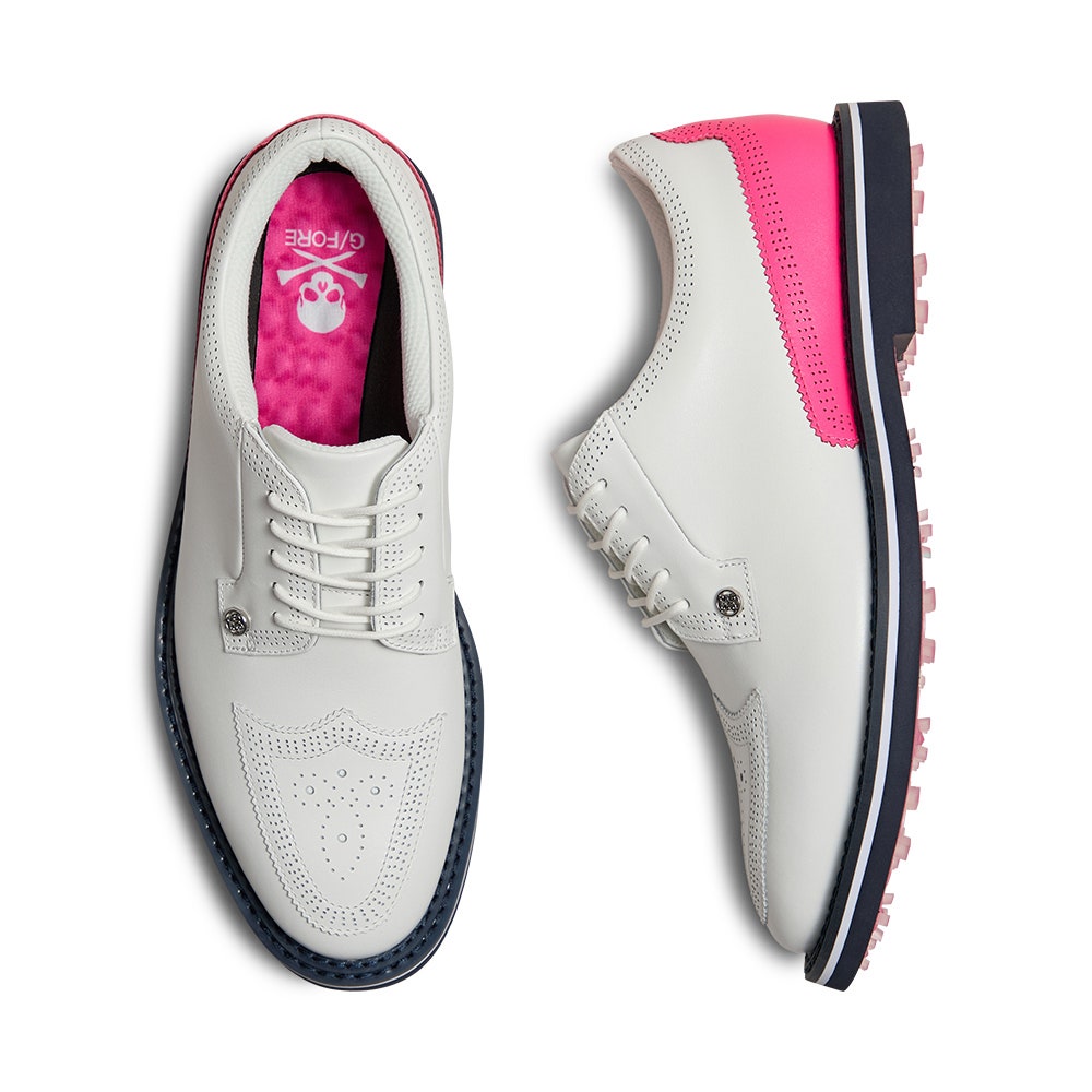 G/FORE Golf Shoes - Brogue Gallivanter - Snow SS26