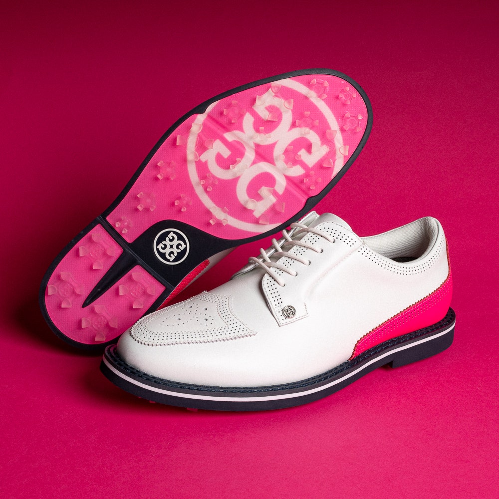 G/FORE Golf Shoes - Brogue Gallivanter - Snow SS26
