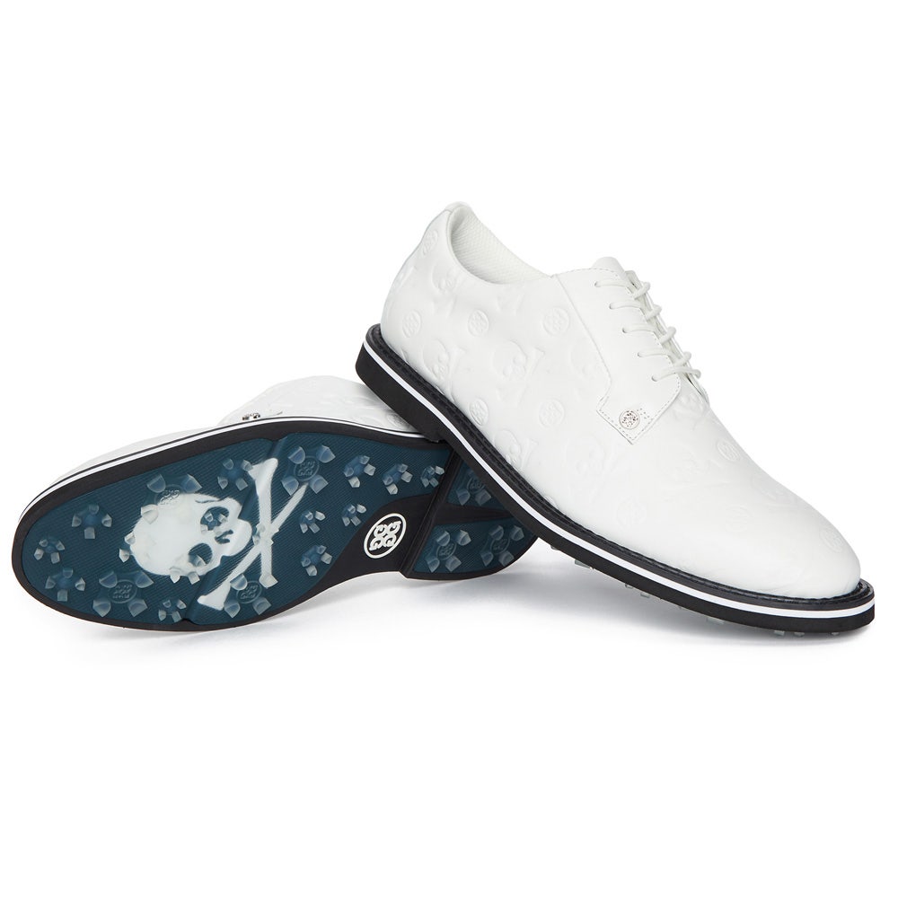 G/FORE Golf Shoes - Debossed Skull & T's Gallivanter - Snow SS25