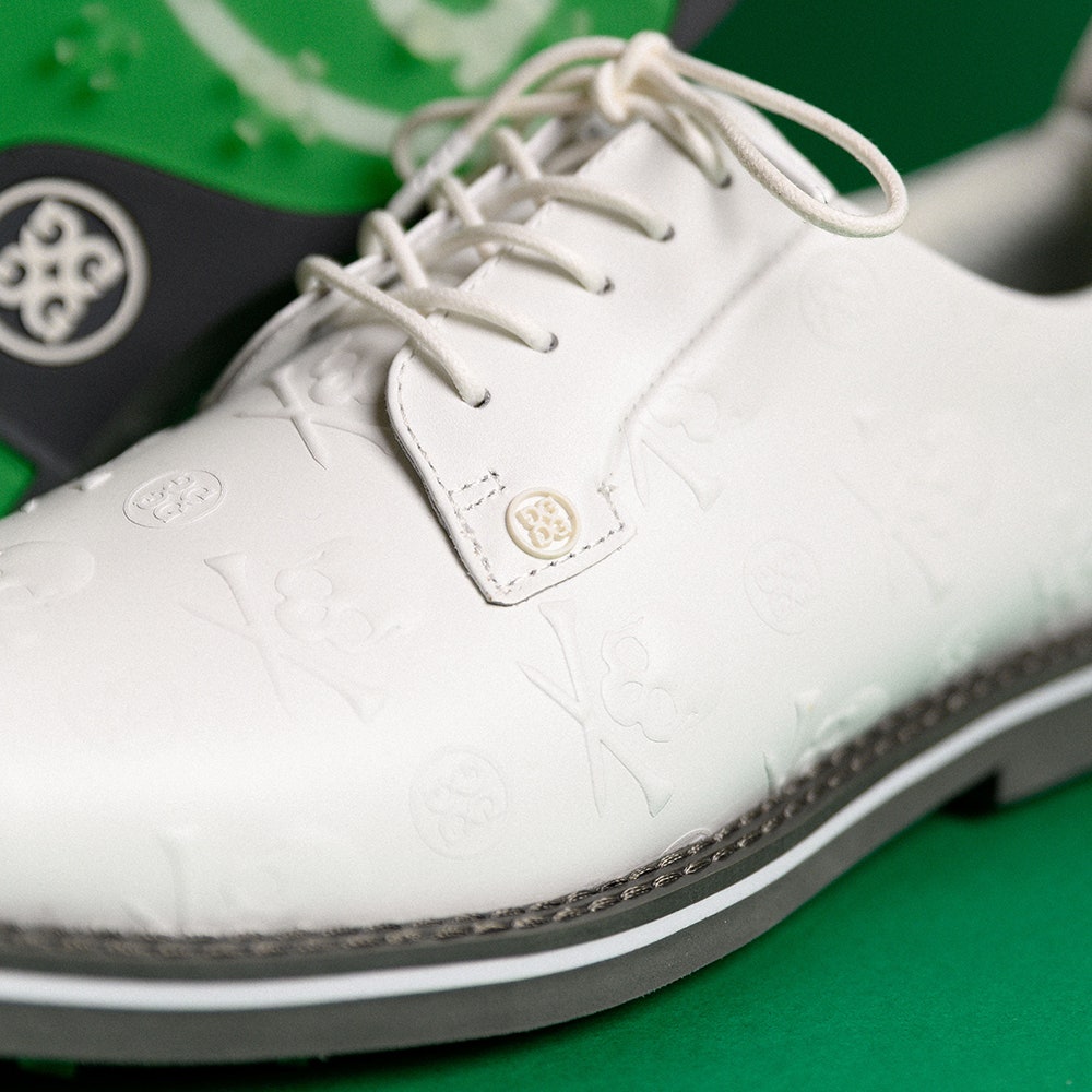 G/FORE Golf Shoes - Embossed Skull & Tee's Gallivanter - Snow SS26