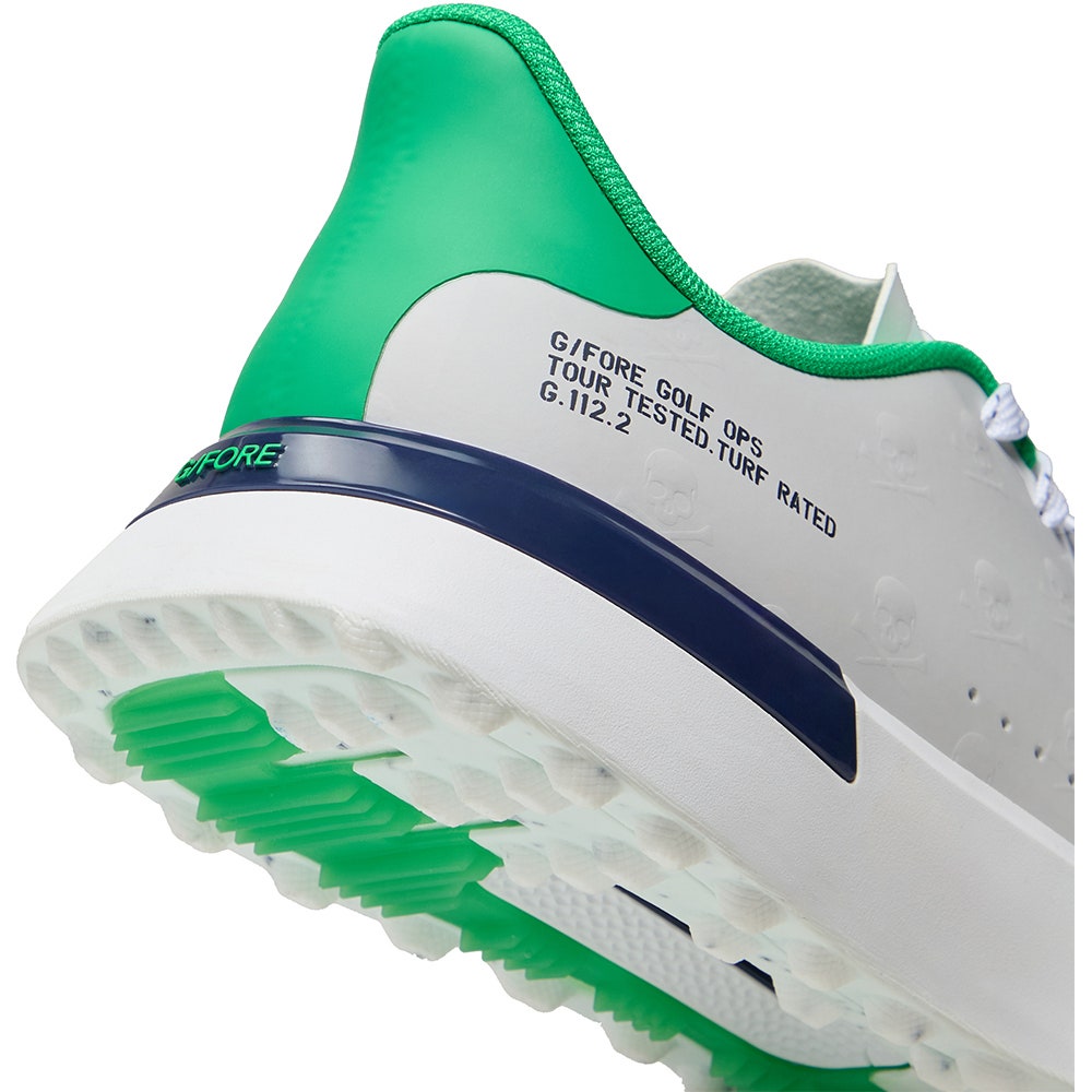 G/FORE Golf Shoes - G.112 Embossed Skull & Tees - Snow SS26