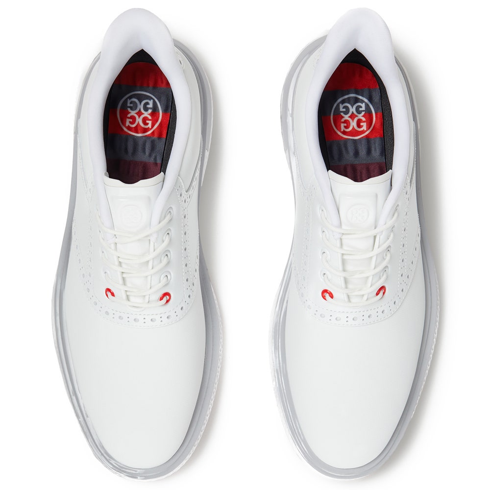 G/FORE Golf Shoes - Gallivan2R G/Lock Saddle - Snow - Nimbus SS25