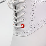 G/FORE Golf Shoes - Gallivan2R G/Lock Saddle - Snow - Nimbus SS25