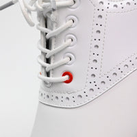 G/FORE Golf Shoes - Gallivan2R G/Lock Saddle - Snow - Nimbus SS25