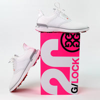 G/FORE Golf Shoes - Gallivan2R G/Lock Saddle - Snow - Nimbus SS25