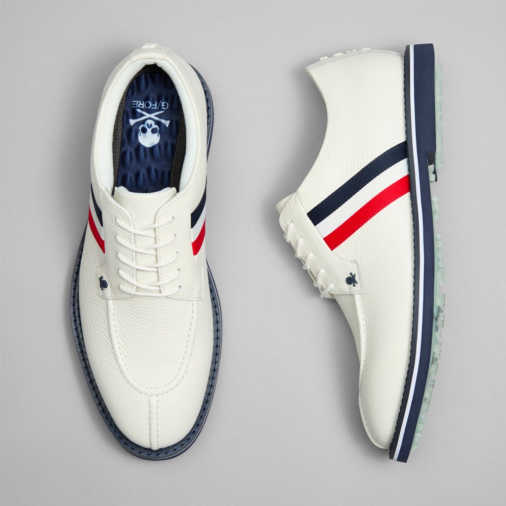 G/FORE Golf Shoes - Gallivan2R Spikeless Grosgrain - Snow 2025