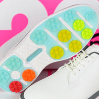 G/FORE Golf Shoes - Gallivan2R Spikeless - Snow - Charcoal SS25