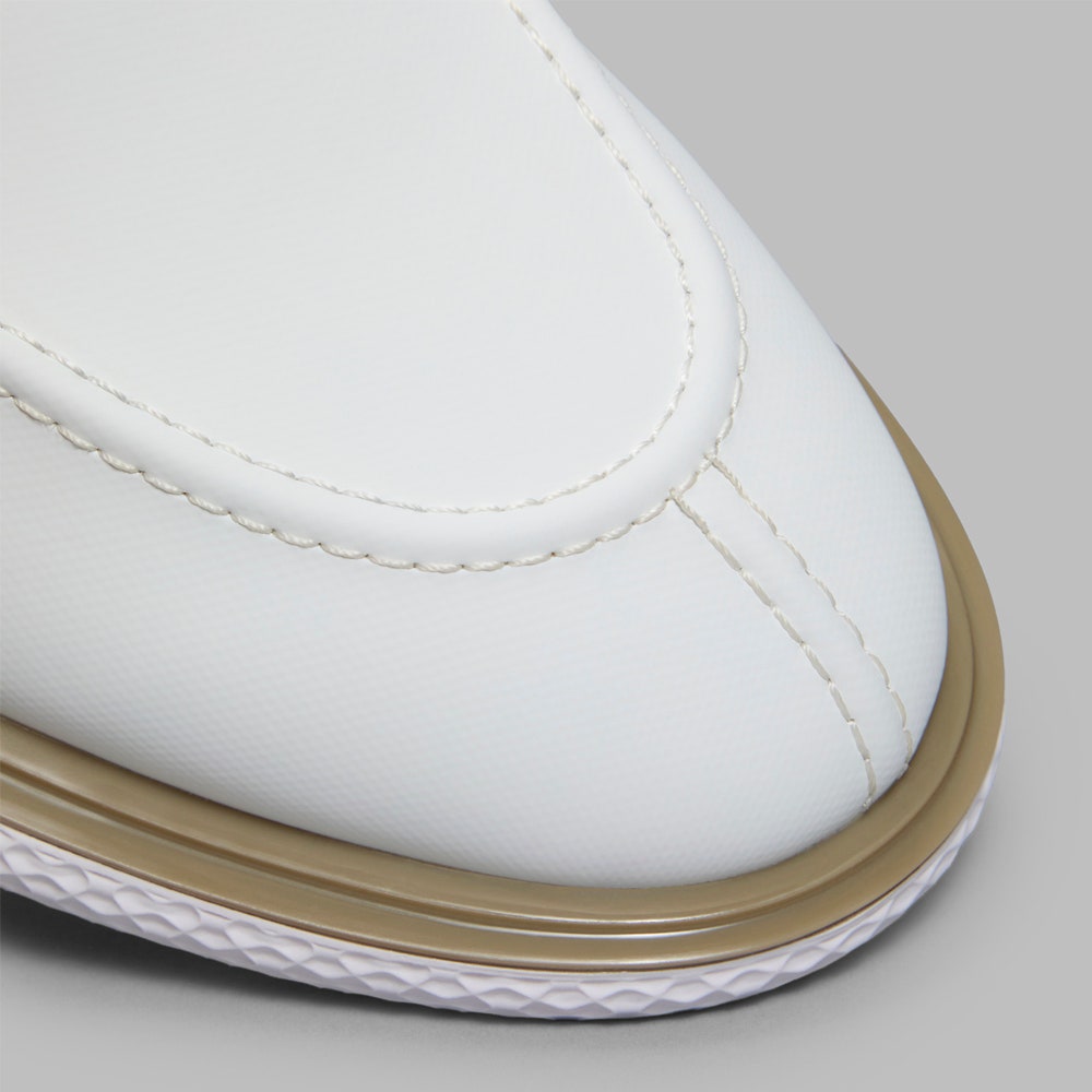 G/FORE Golf Shoes - Gallivan2R Spikeless Split Toe - Snow - Dune 2025