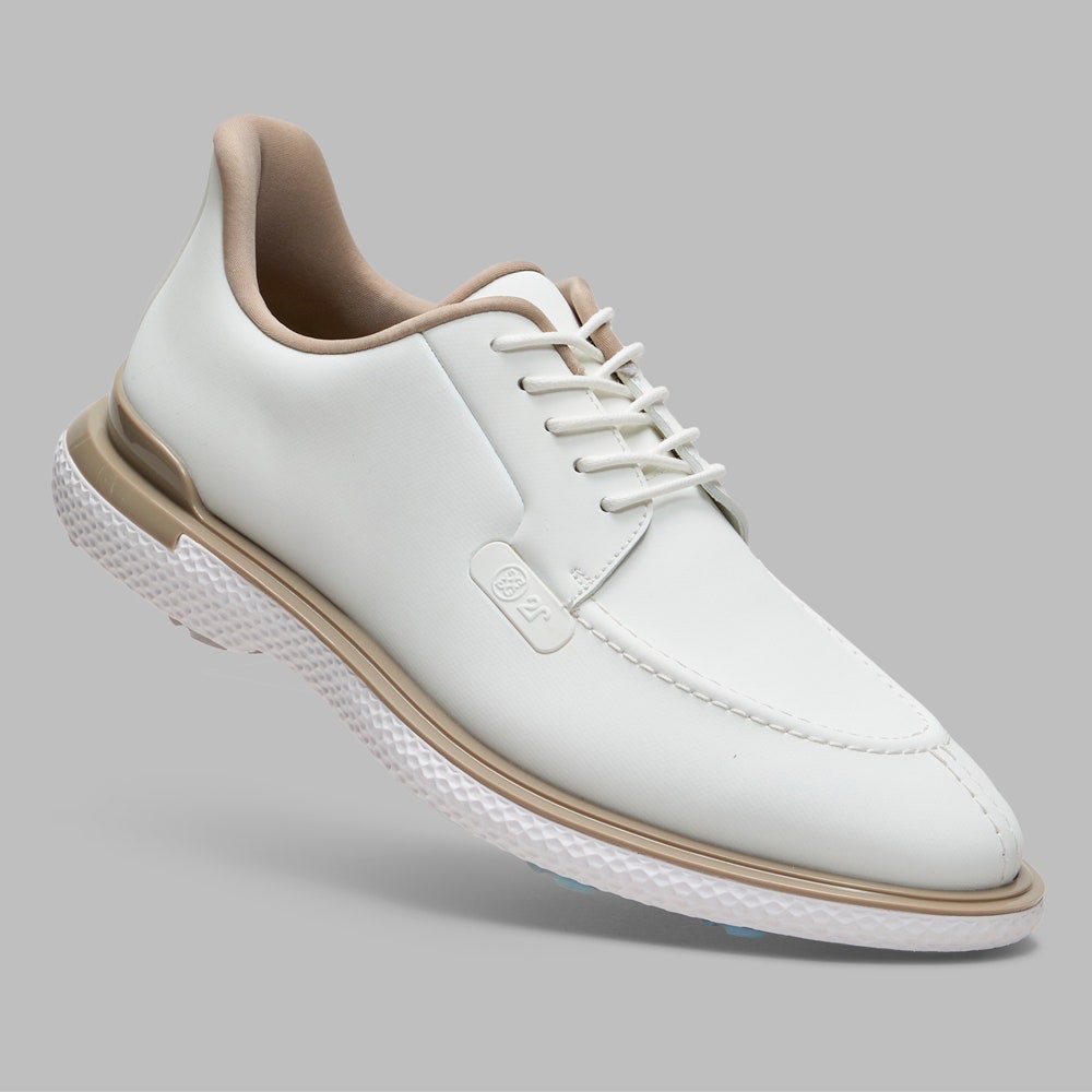 G/FORE Golf Shoes - Gallivan2R Spikeless Split Toe - Snow - Dune 2025