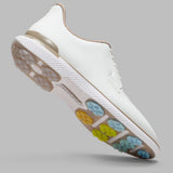 G/FORE Golf Shoes - Gallivan2R Spikeless Split Toe - Snow - Dune 2025