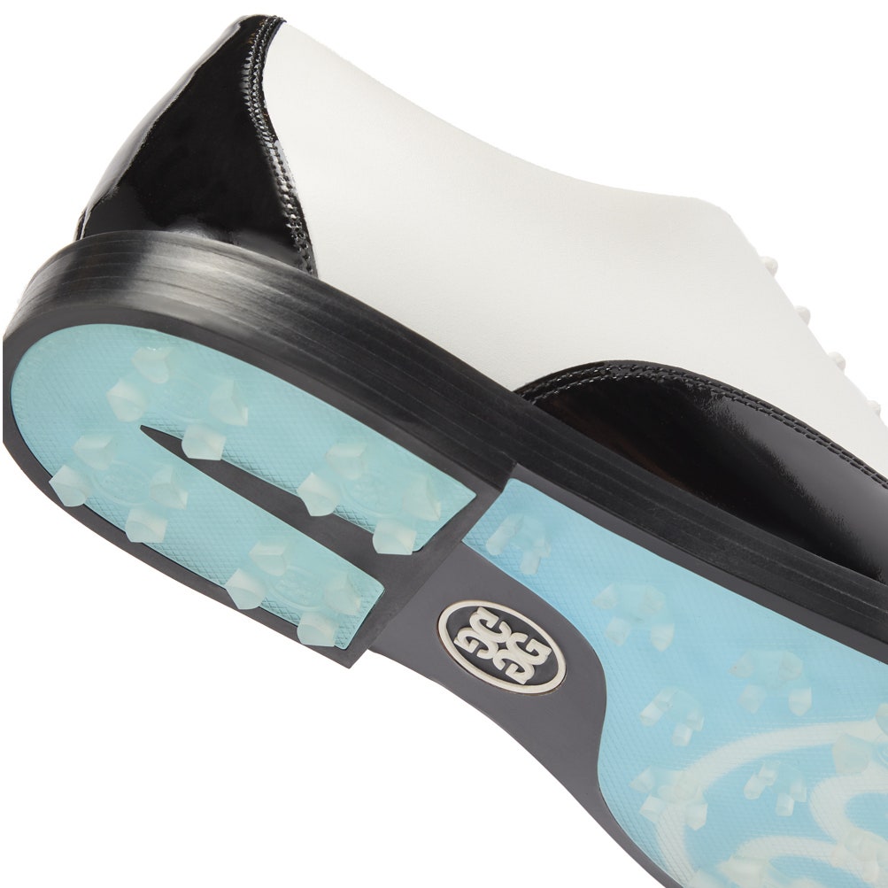 G/FORE Golf Shoes - Gallivanter Derby - Snow - Onyx 2024