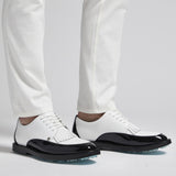 G/FORE Golf Shoes - Gallivanter Derby - Snow - Onyx 2024