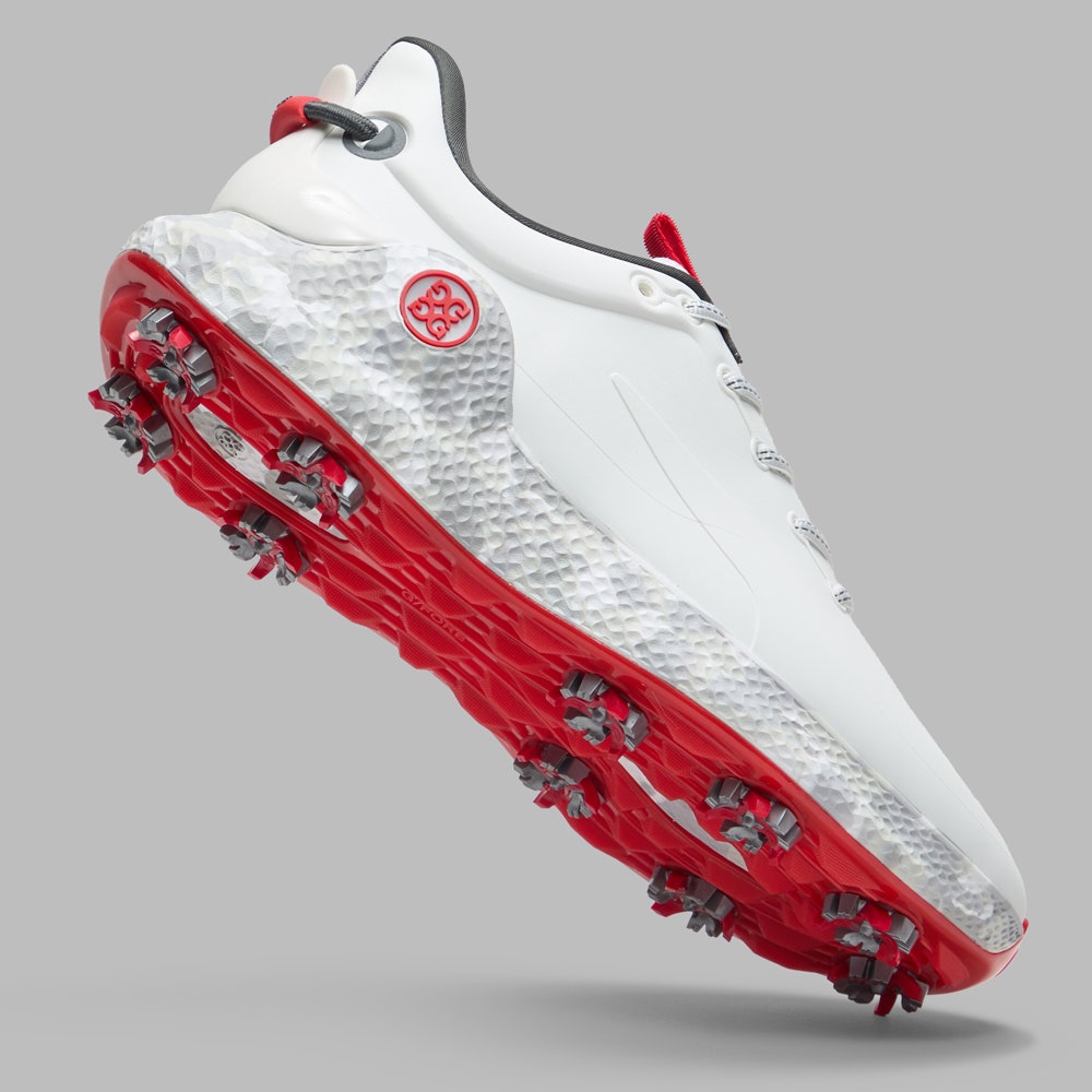 G/FORE Golf Shoes - MG4+ O2 G/LOCK - Snow - Charcoal Camo SS26