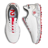 G/FORE Golf Shoes - MG4+ O2 G/LOCK - Snow - Charcoal Camo SS26
